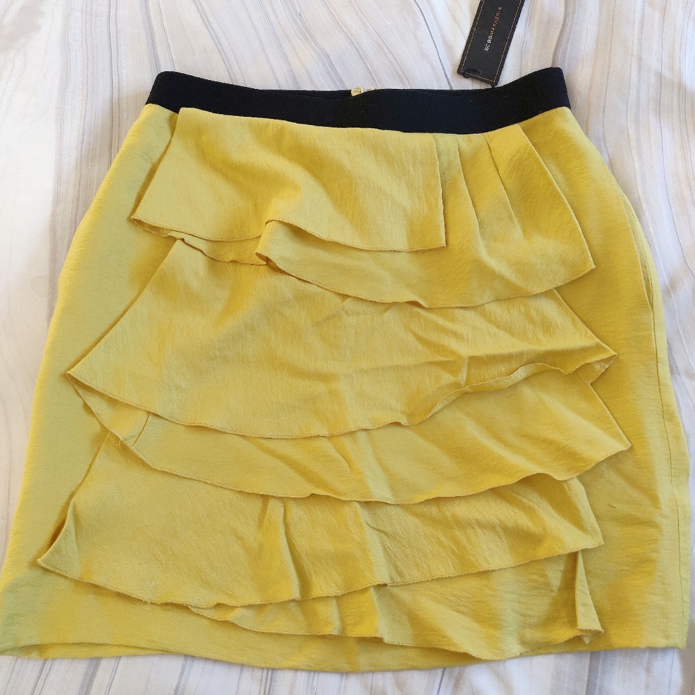 BCBG Maxazria ruffled skirt